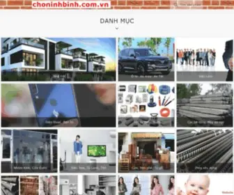 Choninhbinh.com.vn(Xi măng) Screenshot