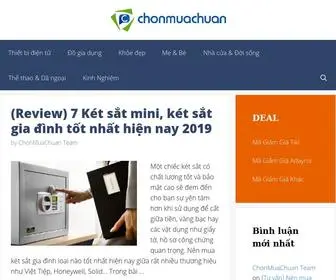 Chonmuachuan.com(Chọn Mua Chuẩn) Screenshot