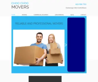 Choochoomovers.com(Professional Moving Services) Screenshot