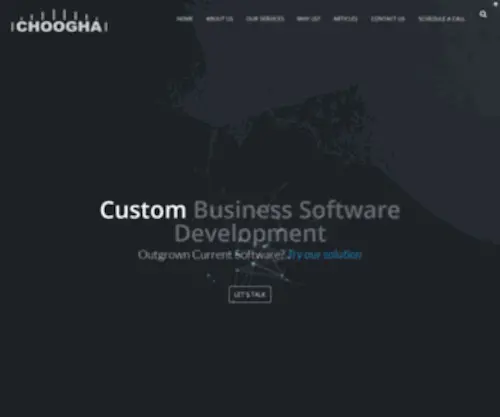 Choogha.com(Custom Business Software Solutions) Screenshot