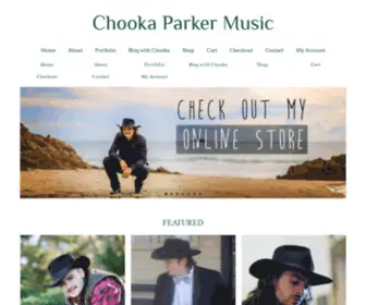 Chookaparkermusic.com(Chooka Parker Music) Screenshot
