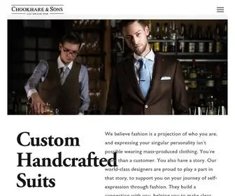 Chookhare.com(Chookhare & Sons) Screenshot