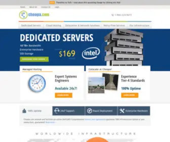 Choopa.com(Dedicated Servers) Screenshot