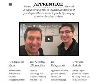 Chooseapprentice.com(Apprentice) Screenshot