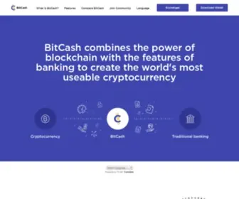 Choosebitcash.com(The World's Most Usable Cryptocurrency) Screenshot