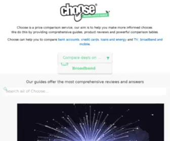 Choose.co.uk(Fair price comparison) Screenshot