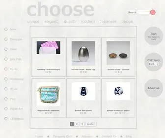 Choose.com.au(Choose Shop) Screenshot