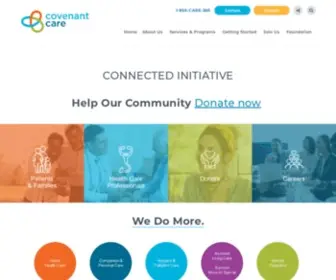 Choosecovenant.org(At Covenant Care) Screenshot