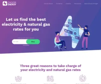 Chooseenergy.com(Choose Energy®) Screenshot