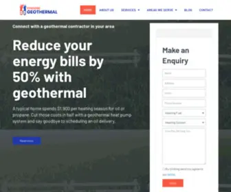 Choosegeothermal.com(Choose Geothermal) Screenshot