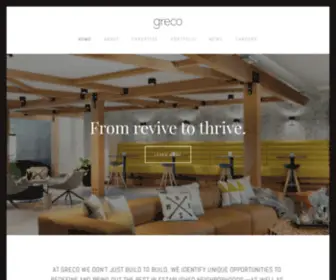 Choosegreco.com(Greco) Screenshot