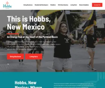 Choosehobbsnm.com(Living & Doing Business in Hobbs) Screenshot