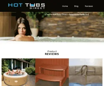 Choosehottubsdirect.com(The Best Hot Tubs and Home Spas) Screenshot