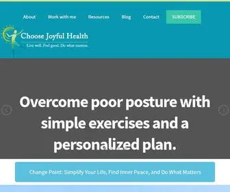 Choosejoyfulhealth.com(Choose Joyful Health) Screenshot