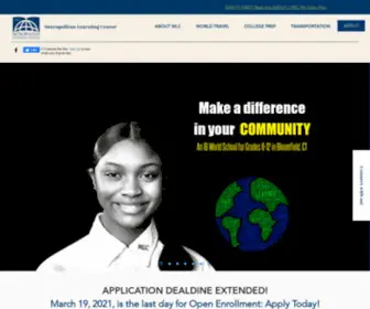 Choosemlc.com(Metropolitan Learning Center) Screenshot