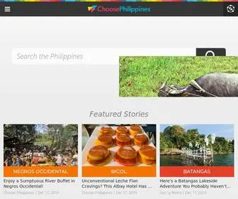 Choosephilippines.com(Choose Philippines) Screenshot