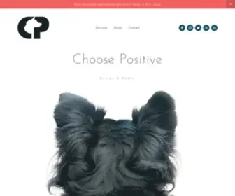Choosepositivedesign.com(Choose Positive) Screenshot