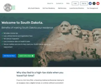 Choosesd.com(The South Dakota Residency Center) Screenshot