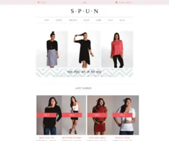 Choosespun.com(SPUN) Screenshot