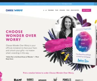Choosewonder.com(Amber Rae) Screenshot