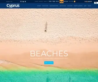 Chooseyourcyprus.com(Cyprus Tourism Portal) Screenshot