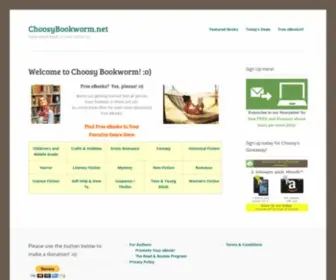 Choosybookworm.net(Choosybookworm) Screenshot