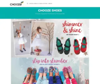 Choozeshoes.com(CHOOZE SHOES) Screenshot