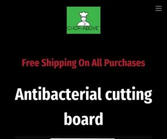 Chop-Above.com(Raised Cutting Board) Screenshot