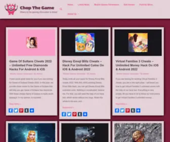 Chop-Thegame.com(Chop The Game) Screenshot