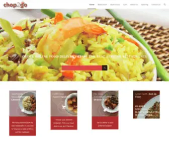 Chop2GO.com(Order Online Food Delivery) Screenshot