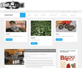 Chopandbrew.com(Chop & Brew) Screenshot
