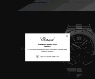 Chopard.es(Bienvenida al universo de Chopard) Screenshot