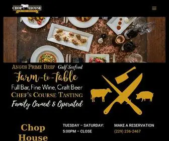 Chophouseonthebricks.com(Chop House on the Bricks) Screenshot