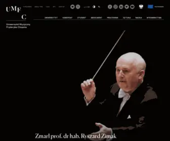 Chopin.edu.pl(Strona główna) Screenshot