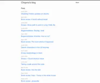 Chopmo.dk(Chopmo) Screenshot