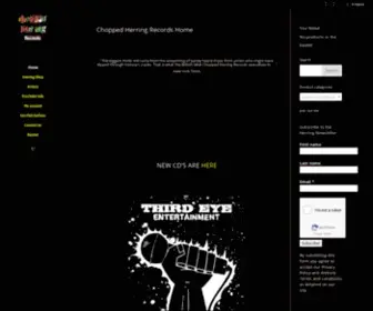 Choppedherringrecords.com(Chopped Herring Records Home) Screenshot