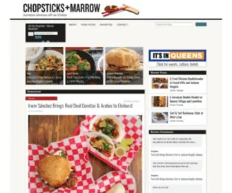 Chopsticksandmarrow.com(Chopsticks and Marrow) Screenshot