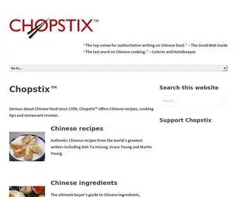 Chopstix.co.uk(Chinese) Screenshot