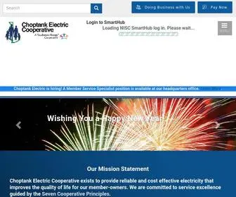 Choptankelectric.com(Choptank Electric Cooperative) Screenshot