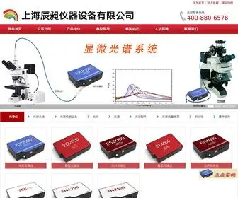 Choptics.com(上海辰昶仪器设备有限公司) Screenshot