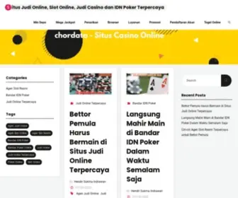 Chordata.info Screenshot