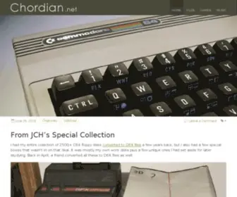 Chordian.net(Home of Jens) Screenshot