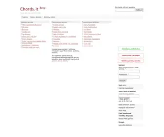 Chords.lt(Akordai, dain) Screenshot