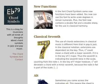 Chordsymbols.com(Chord Symbols) Screenshot