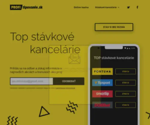 Chose.sk(Úvod) Screenshot