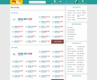 Chosim.com.vn(Sim số đẹp giá rẻ) Screenshot