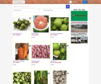 Chosinongsan.vn(Chợ sỉ nông sản) Screenshot