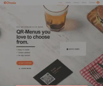 Chosio.io(Free & Premium QR) Screenshot
