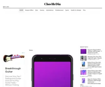 Chosmedia.com(Your Trusted Knowledge Centre) Screenshot