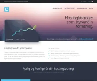 Chosting.dk(Stabilt og pålideligt webhotel) Screenshot